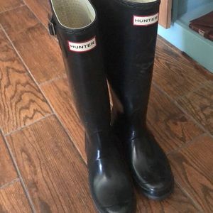 Hunter rain boots
